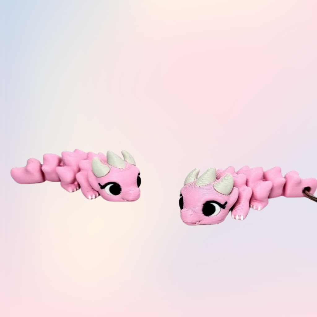 Articulated Flexible Animal Keychains