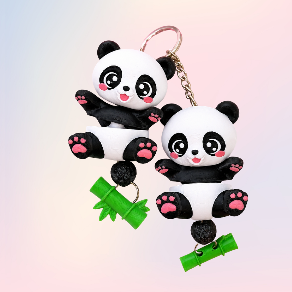 Articulated Flexible Animal Keychains
