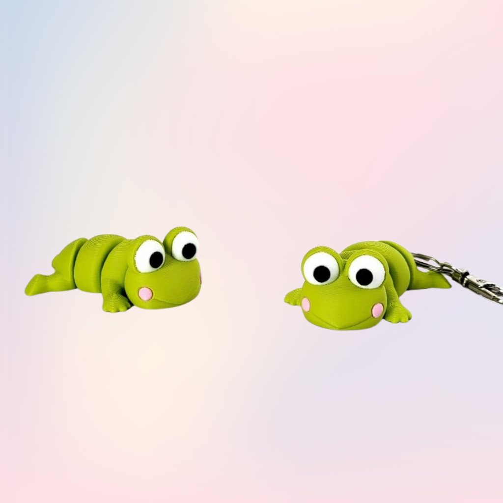 Articulated Flexible Animal Keychains