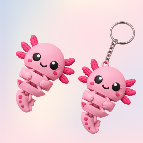Articulated Flexible Animal Keychains
