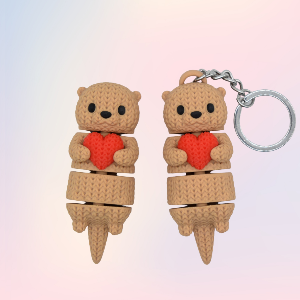 Articulated Flexible Animal Keychains
